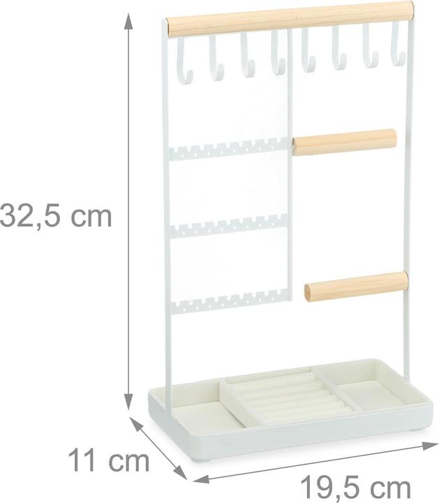 Actual product image Relaxdays Jewellery organiser