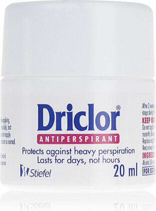Immagine prodotto Driclor Antitraspirante (Roll-on, 20 ml)