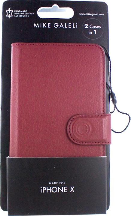 Actual product image Mike Galeli Genuine leather case (Apple iPhone X)