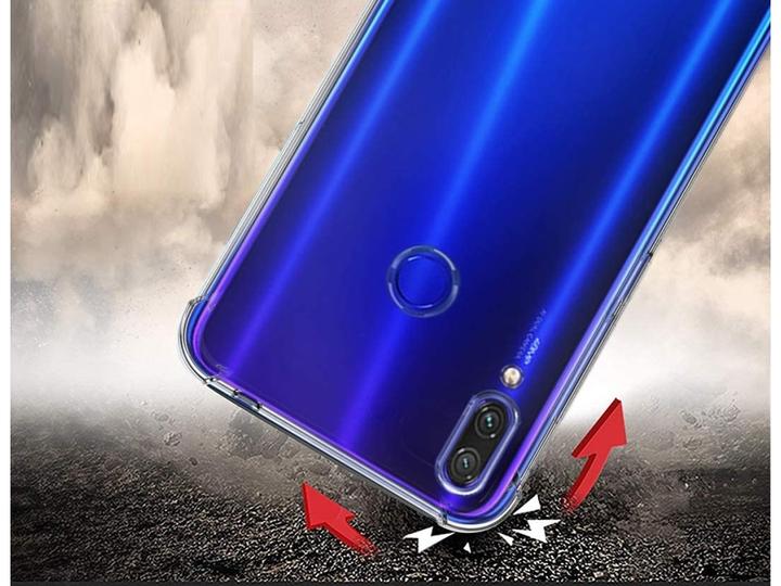 Actual product image Screenguard Xiaomi Redmi Note 7 Case Crystal Soft Airbag Bumper (Xiaomi Redmi Note 7)