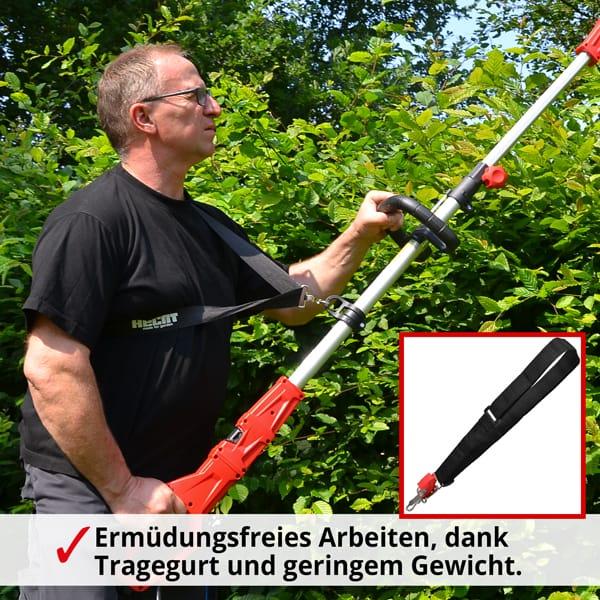 Actual product image Hecht Elektro Teleskop Heckenschere (Electric hedge trimmer)