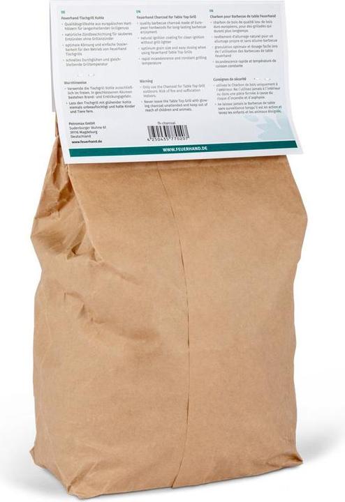 Immagine prodotto Feuerhand Carbone per griglia da tavolo a carbonella, 1 kg (1 kg)
