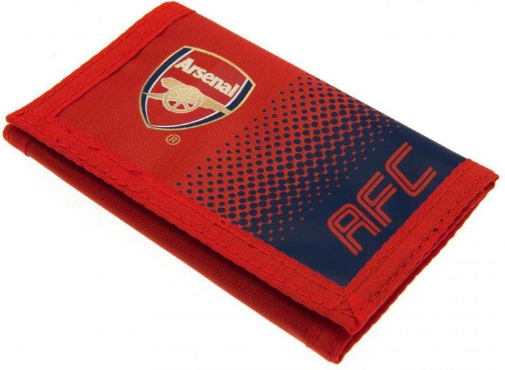 Actual product image Arsenal FC with colour gradient wallet