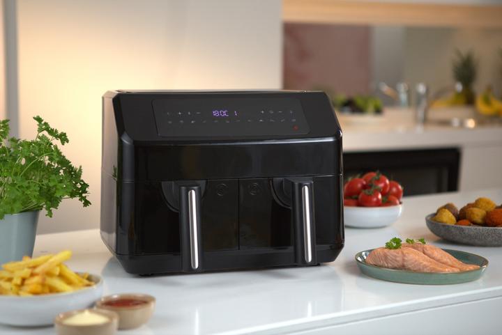 Immagine prodotto Emerio Friggitrice ad aria calda, Smart Fryer, 3.6+3.6L, Cool touch