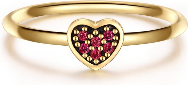 Glanzstücke München Damen Ring Herz Sterling Silber - 34614