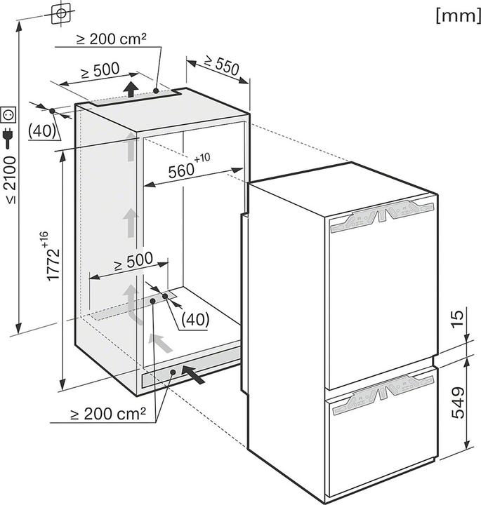 Image du produit Miele KF 37673 iD Re (266 l)