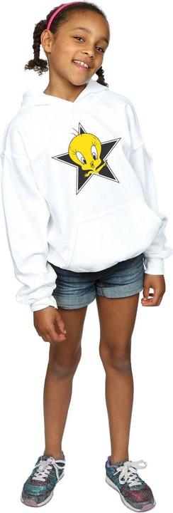 Produktbild Looney Tunes Tweety Pie Star Kapuzenpullover Mädchen (140, 146)