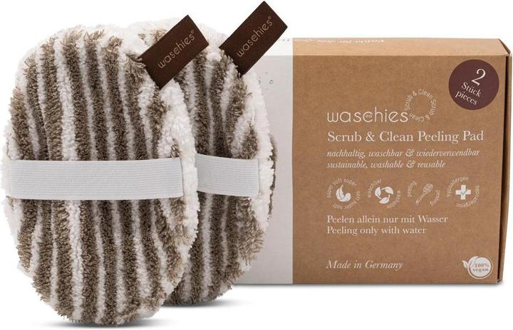 Waschies Body Scrub and Clean Zebra 2er Set