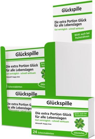 Trend Import Scherztabletten Glückspille