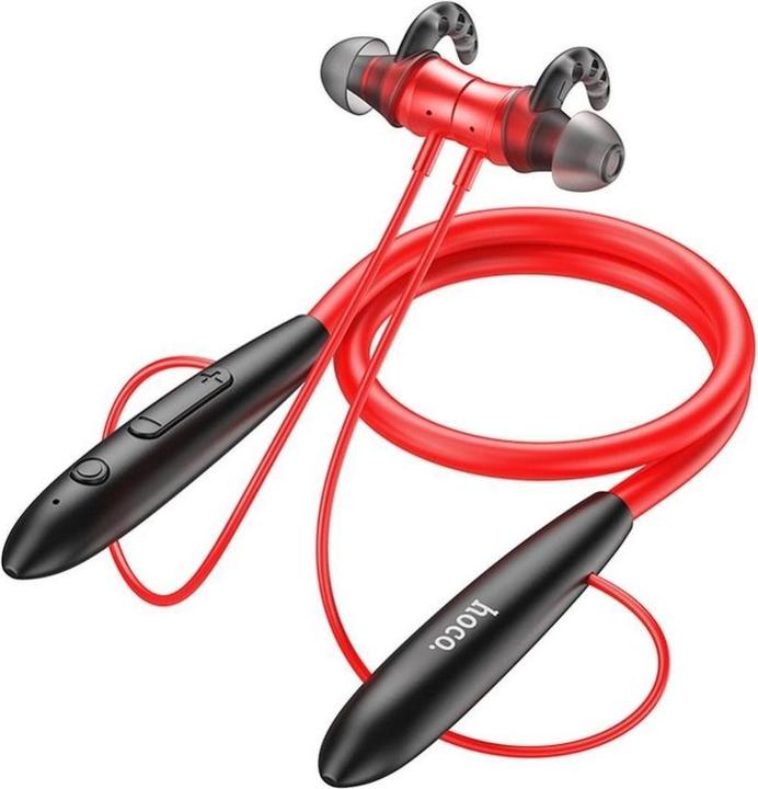 Actual product image Hoco Wireless headphones wireless earphones bluetooth ES61 red (20 h, Wireless)