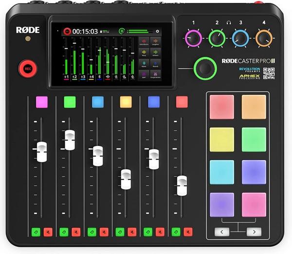 Immagine prodotto RØDE MESA EDICION RODECASTER PRO II USB BT JACK 3.5MM SD 20 kHz 0-76dB 250mW (USB)