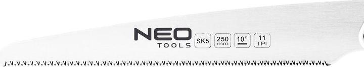 Actual product image Neo Japanese fine-blade saw 11 TPI, narrow, foldable