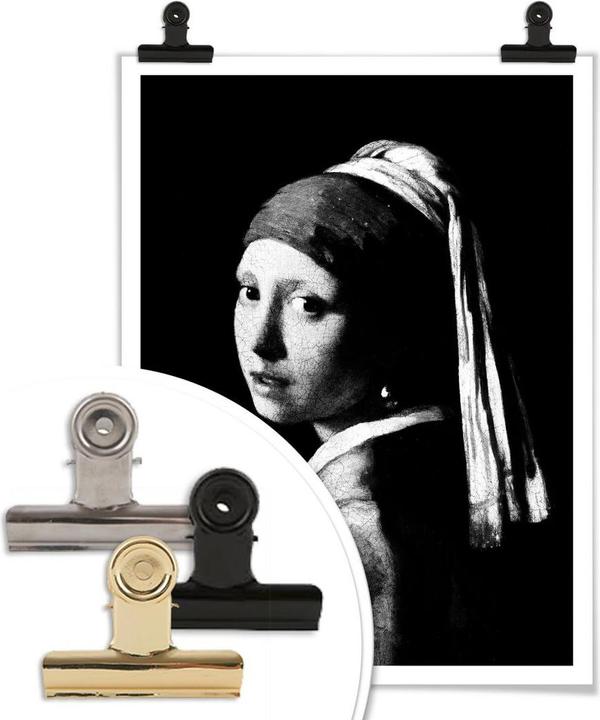 Image du produit Trenddeko Vermeer - La fille à la boucle d'oreille perle (40 x 50 cm)