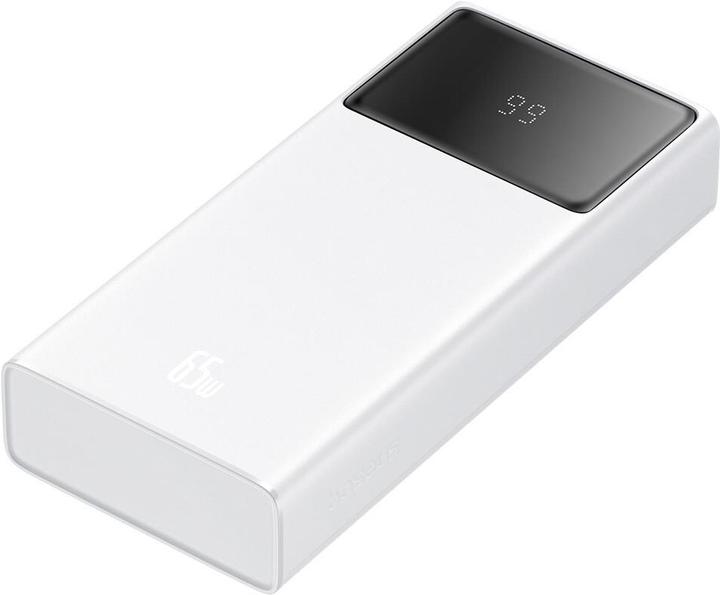 Actual product image Baseus Power Bank Star-Lord, 20000mAh 65W + USB - USB-C cable (white) (20000 mAh, 65 W, 65 Wh)