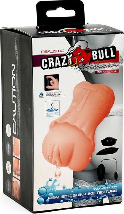Produktbild Crazy Bull Soft Vagina Masturbator with Vibration
