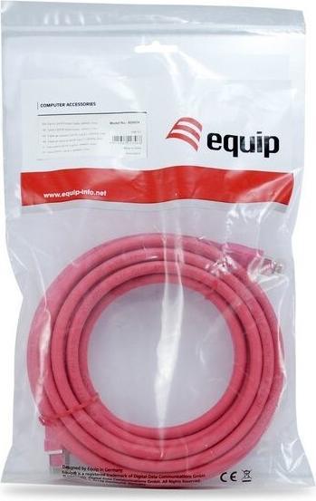 Immagine prodotto equip RJ-45 - RJ-45, M/M S/FTP, 24AWG PoE++, LSZH (S/FTP, CAT8.1, 0.50 m)