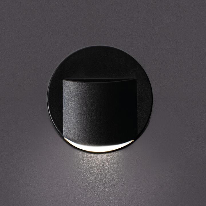 Produktbild Kanlux Treppenleuchte LED 12V 0,8W ERINUS LED O B-NW 4000K 15lm schwarz 33335 (15 lm)