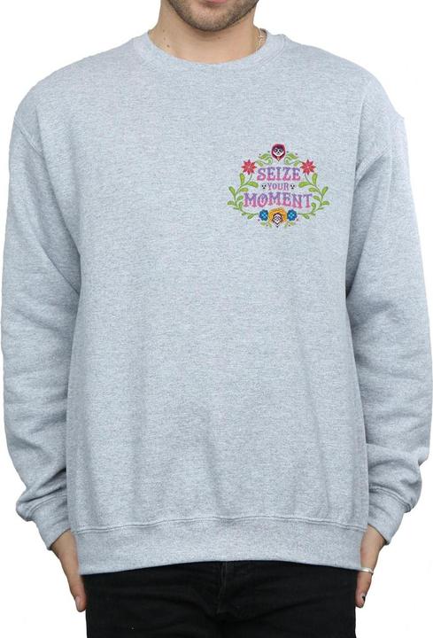 Actual product image Disney Mens Coco Seize Your Moment Sweatshirt (M)
