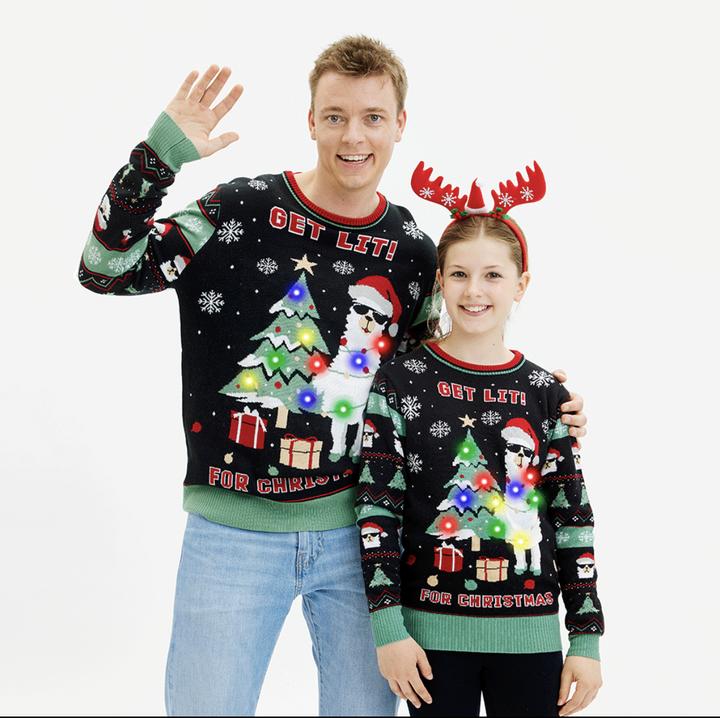 Image du produit Christmas Sweats Get Lit For Christmas (80, 86, 92)