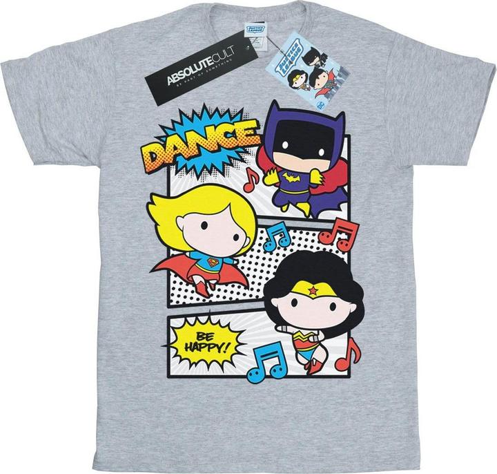 Immagine prodotto Chibi Super Friends Dance Maglietta Ragazze (128)
