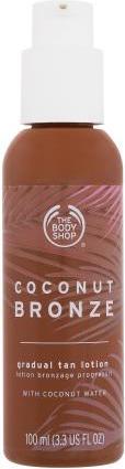 Image du produit Body Shop Lotion bronzante graduée à la noix de coco (Serviette autobronzante, 100 ml)