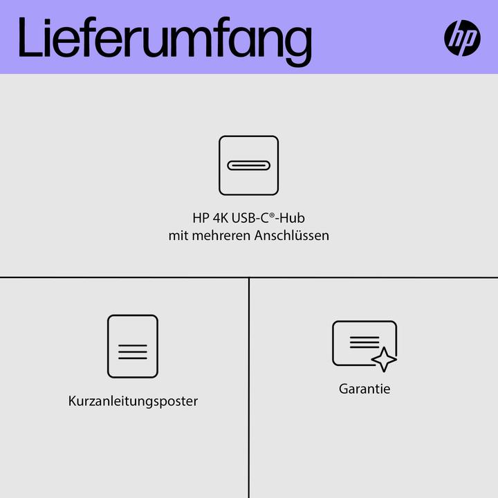 Productafbeelding HP Multiport (USB-C, 4 Havens)