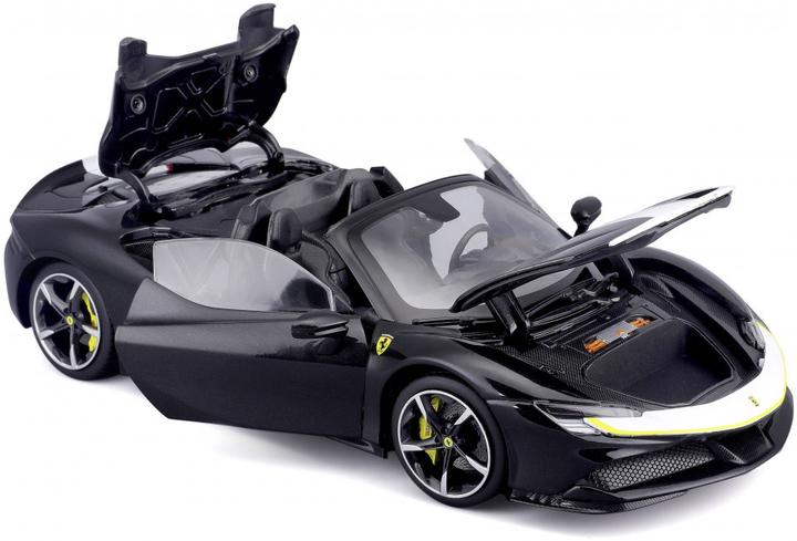 Actual product image Bburago Ferrari Signature SF90 Spider 1/18 black