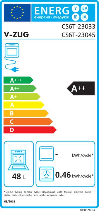 Actual product image V-Zug 2303300003