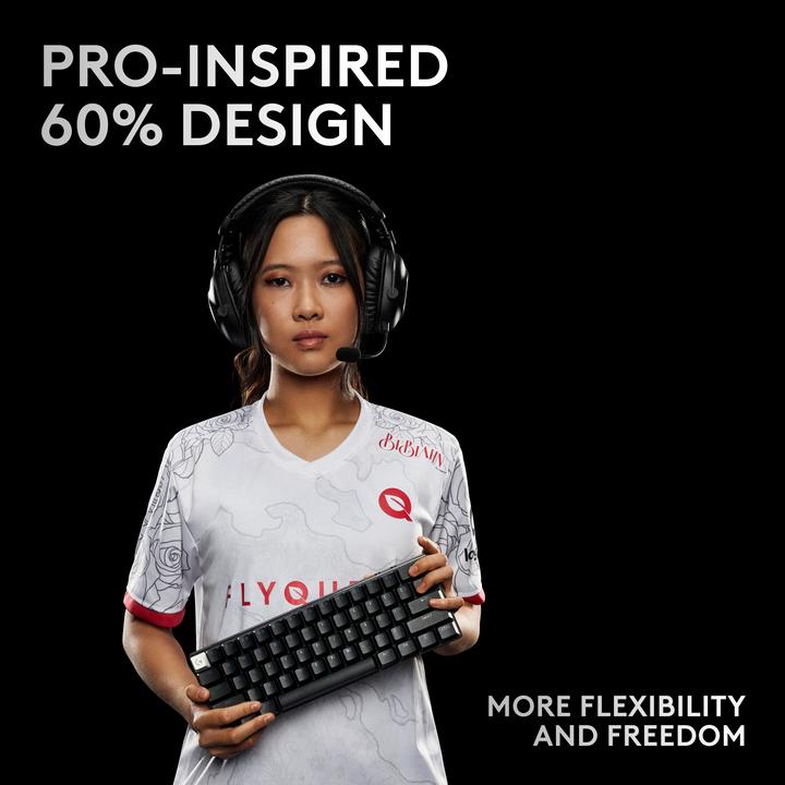 Actual product image Logitech G Pro X 60 (CH, Wireless, Cable)