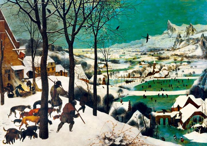 Immagine prodotto Bluebird Puzzle 1000 pezzi Pieter Bruegel il Vecchio - Cacciatori nella neve (Win (1000 pezzi)