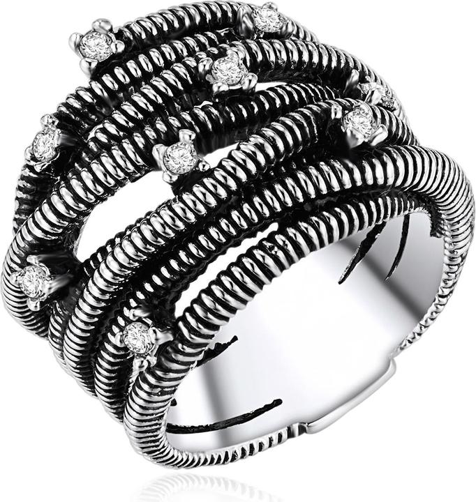 Immagine prodotto Lulu & Jane Donna metallo lega vetro argento - 29277 (52)