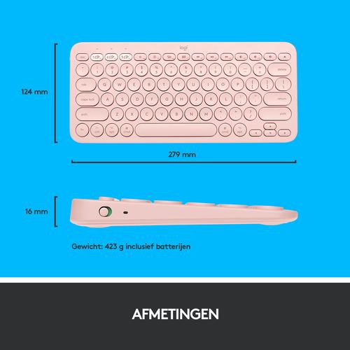 Actual product image Logitech K380 (Eng. Int., Wireless)