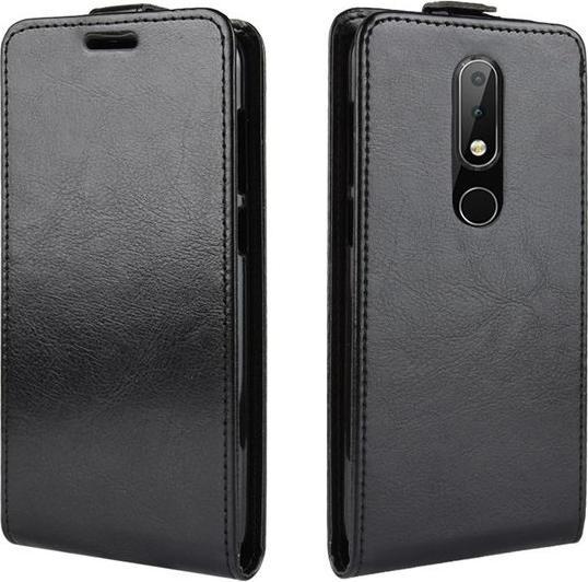 Produktbild MU Classic Crazy Horse Leder Flipcase Series (Nokia 6.1 Plus)