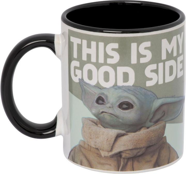 Produktbild Pyramid Star Wars: Tasse koloriert Baby Yoda (Good Side) - Tasse (315 ml, 1 x)