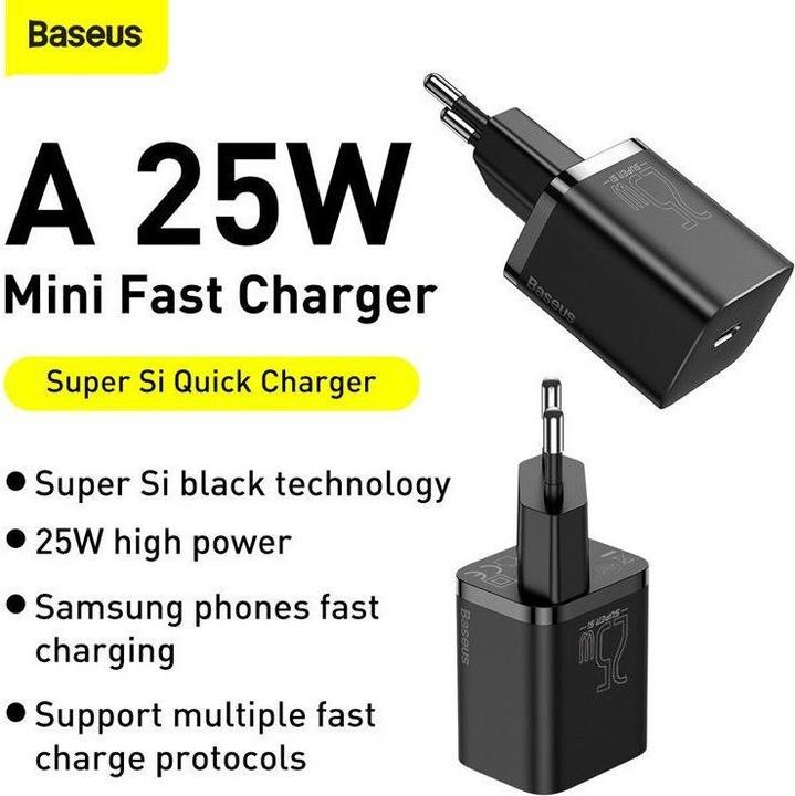Produktbild Baseus Super Si Set Quick Charger (25 W)