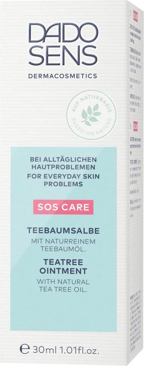 Image du produit Dado Sens SOINS SPÉCIAUX - Pommade au théier SOS Care (30 ml, Crème 24h)