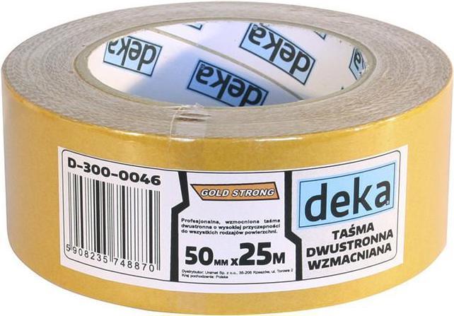 Immagine prodotto Deka Oro forte rinforzato su entrambi i lati 50 mm x 25 m (D-300-0046) (50 mm)