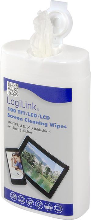 Image du produit LogiLink Nettoyeurs TFT/LCD et plasma (100 x)