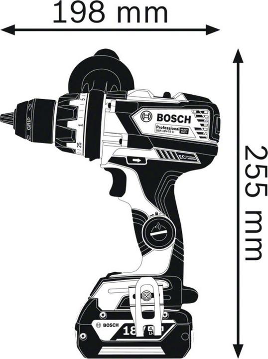 Produktbild Bosch Professional GSR 18V-110 C (Akkubetrieb)