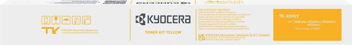 Image du produit Kyocera Toner gelb TK-8595 ca. 24.000S. TA MZ5001/MZ6001/MZ7001