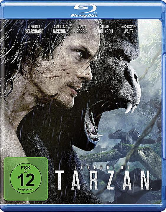 Leggenda di Tarzan (Blu-ray, 2016, Tedesco, Inglese)