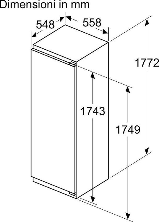 Produktbild Bosch Hausgeräte KIL82VFE0 (280 l)