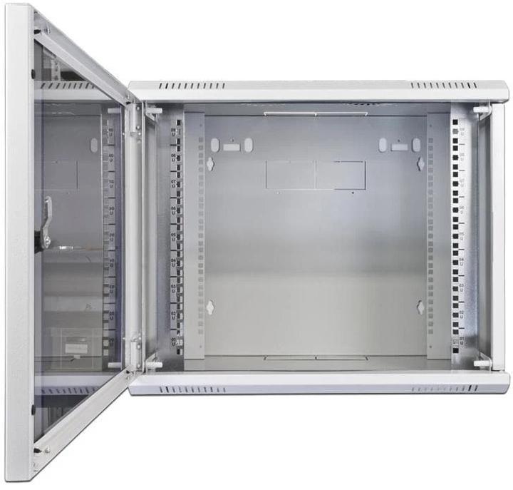 Actual product image Wirewin Wall cabinet 600X450X9U Pro 2nd Gen FP 19 / 9U / Light gray (9 RU, 19 inch rack)