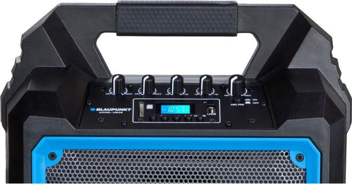 Produktbild Blaupunkt Audio System MB10 BT-MP3-RADIO-USB-SD-KARAOKE-MIKROFON-PILOT-AUX-600W (3.50 h, Akkubetrieb)