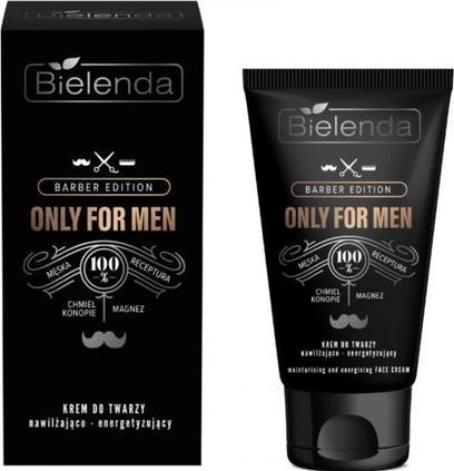 Bielenda Barber Edition Only for Men Crema viso idratante ed energizzante 50ml (Lozione corpo, 50 ml)
