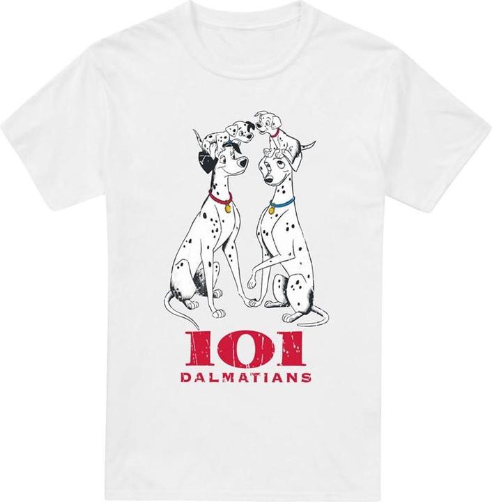 Actual product image 101 Dalmatians Mens T-Shirt (M)