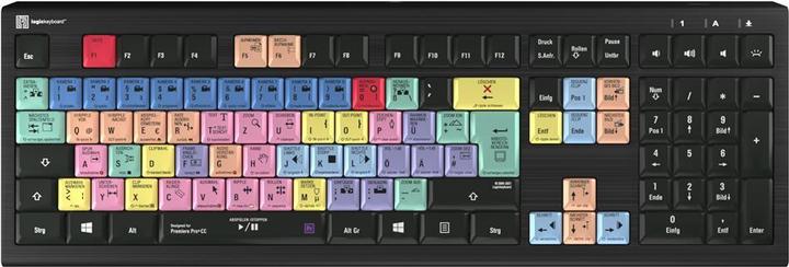 Produktbild Logickeyboard Adobe Premiere Pro (DE, Kabelgebunden)