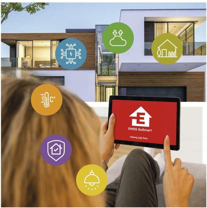 Produktbild Emos GoSmart Digitaler Heizkörperthermostat P5630S ZigBee
