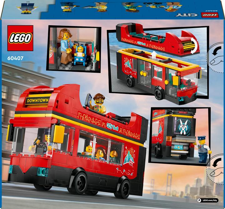 Actual product image LEGO Double-Decker Sightseeing Bus (60407, LEGO City)