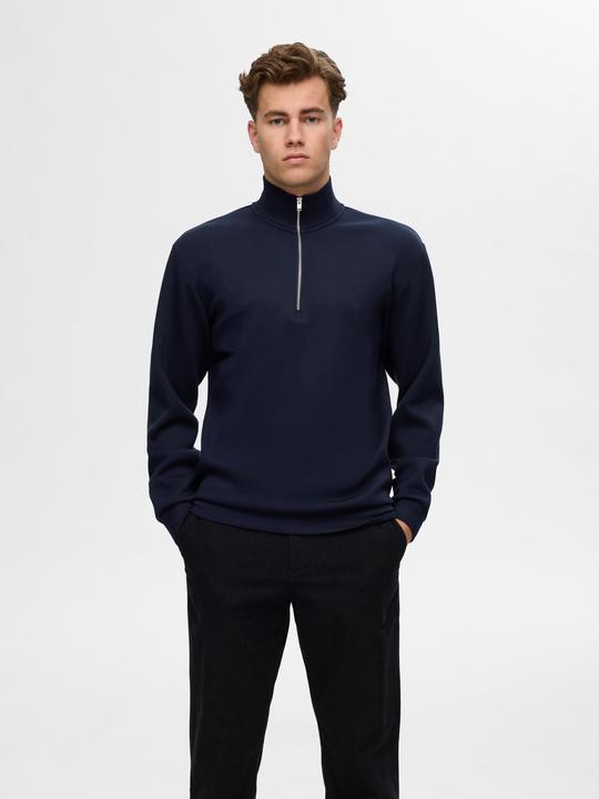 Image du produit Selected Homme Slhemanuel Soft Zip High Neck Sweat Noos (XL)